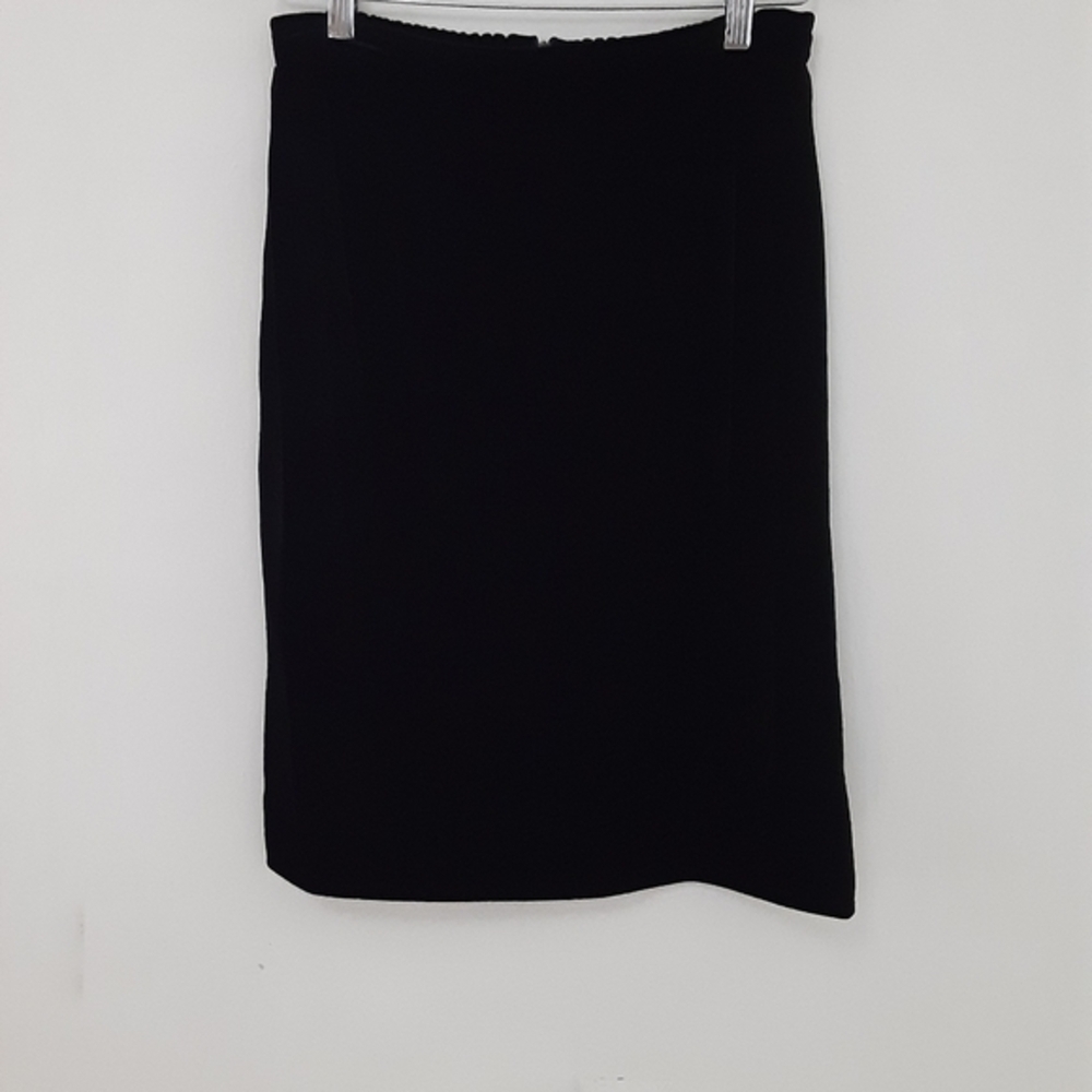 R& K Evening black velvet skirt size S⭐️